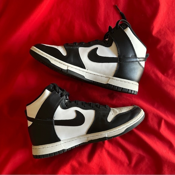 Nike Dunk High Panda Sneakers - Picture 5 of 12